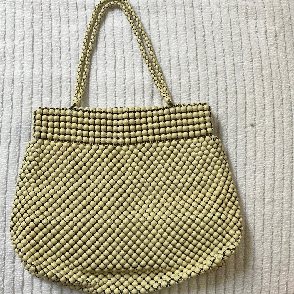 Vintage alumesh Whiting and Davis bag